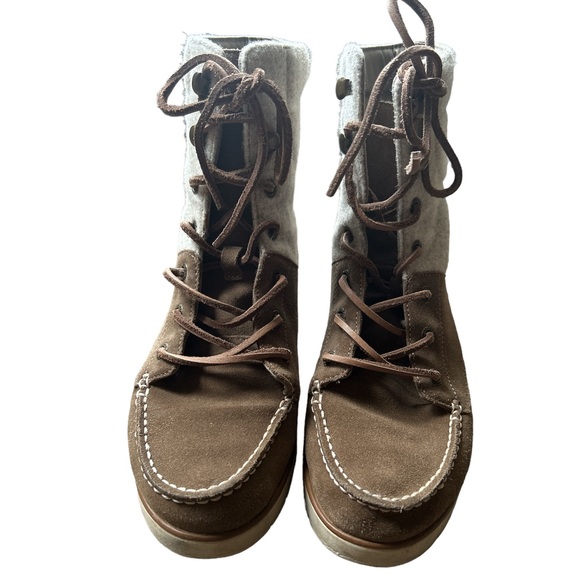 Sperry azur hatch suede lace up boots size 7.5 - Picture 5 of 6